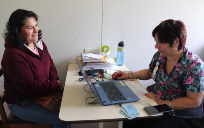 Parte actualización de inscripción de usuarios para nuevo CESFAM en Chacayal