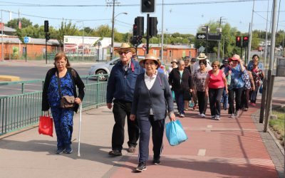 CESFAM Norte invita a participar en caminatas de verano del adulto mayor
