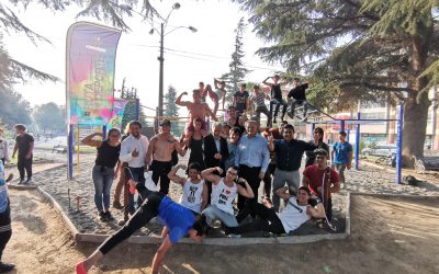 Municipalidad inaugura un tercer parque de Calistenia en la ciudad