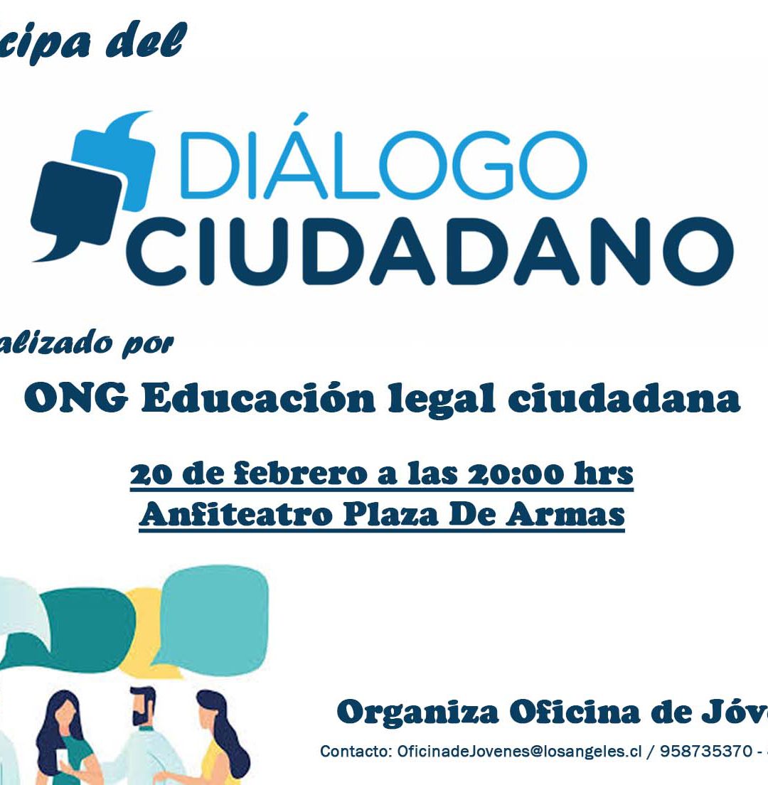 La Plaza de Armas recibirá los “diálogos ciudadanos” organizados por la Municipalidad de Los Ángeles