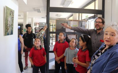 Con instalación en CESFAM Rural Santa Fe “Movilizarte” cerró ciclo de exposiciones