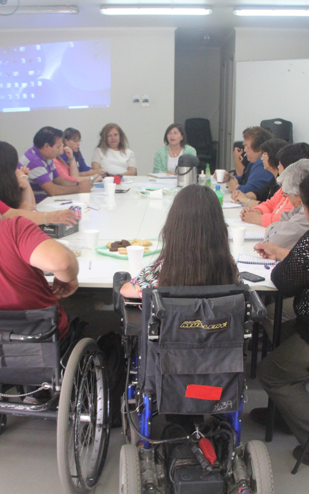Con el avance de en la inclusión social en la mira se reinició la mesa comunal de la discapacidad