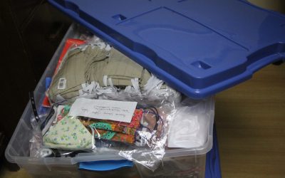 Más de mil mascarillas reutilizables consiguió la campaña “Telas solidarias”