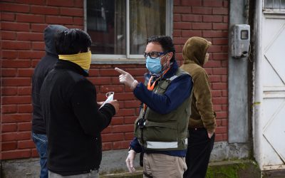 Dirección de Seguridad y Fiscalización Municipal fiscaliza uso de mascarillas y distanciamiento físico