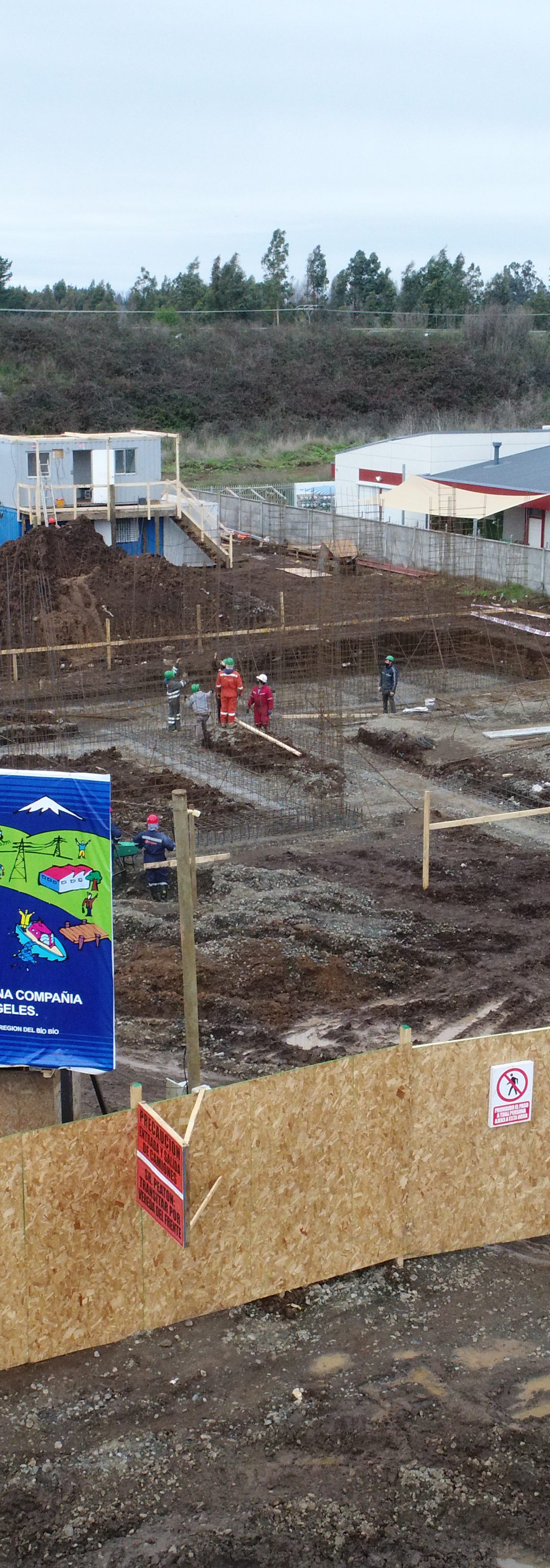 PARTEN OBRAS DE CONSTRUCCIÓN DE LA NOVENA COMPAÑÍA DE BOMBEROS