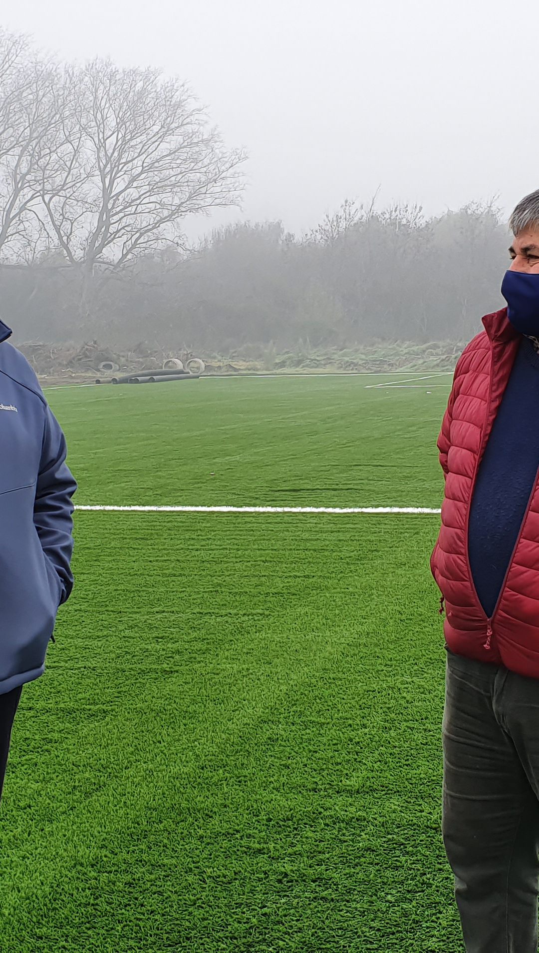CONSTRUCCIÓN DE CANCHAS EN CANTARRANA PRESENTAN 90% DE AVANCE