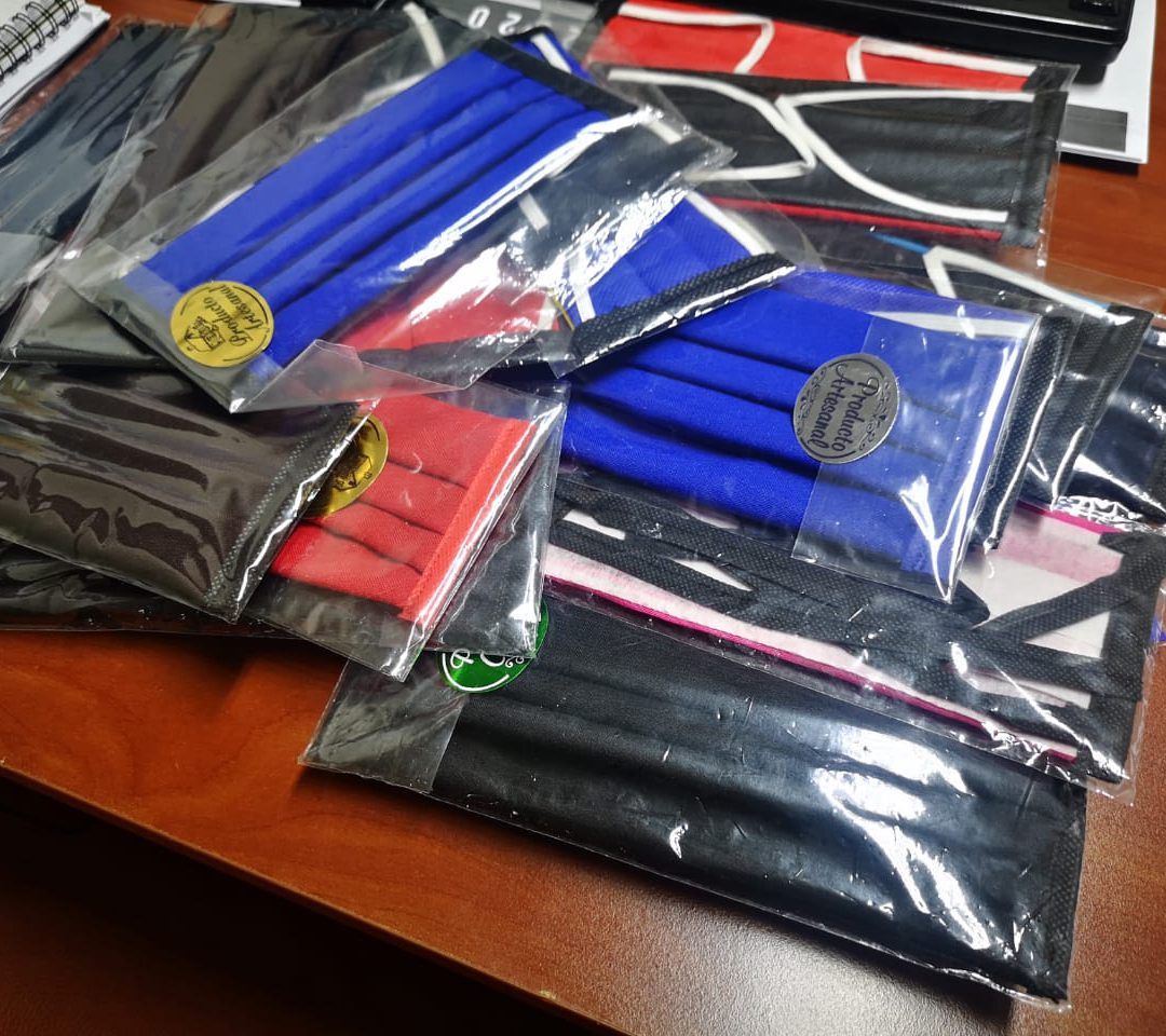 Una donación de 20 mascarillas reutilizables recibió el albergue municipal