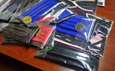 Una donación de 20 mascarillas reutilizables recibió el albergue municipal