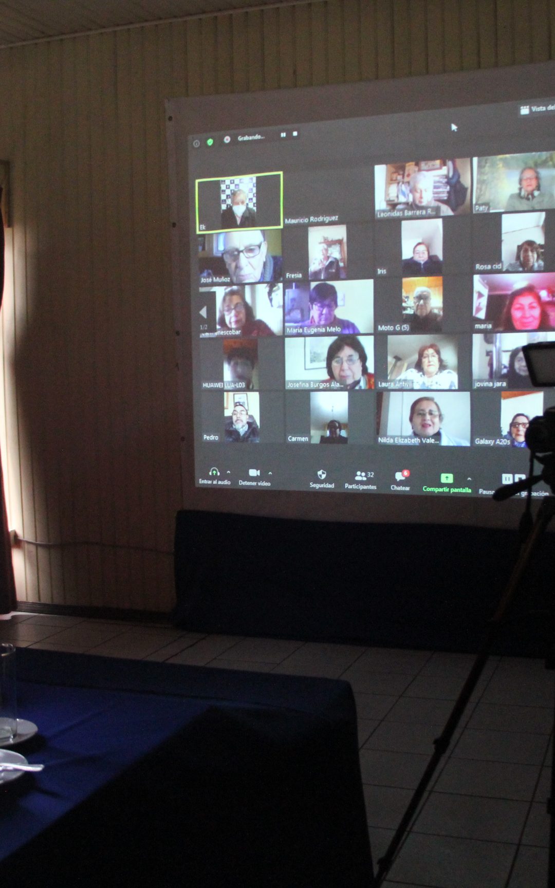 Alcalde se reunió virtualmente con adultos mayores