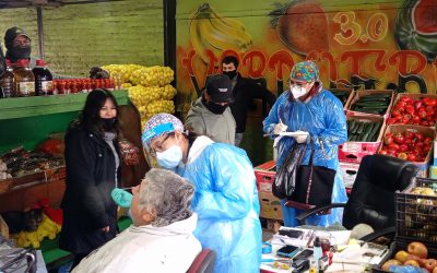 Búsqueda activa de casos Covid-19 se trasladó a la Vega Techada