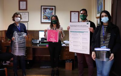 ACHS entrega elementos de protección personal a salud comunal