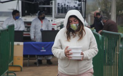 En Villa Génesis «Chef al volante repartió mil almuerzos