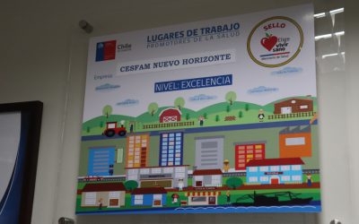 CESFAM Nuevo Horizonte se reacredita como lugar de trabajo promotor de la salud