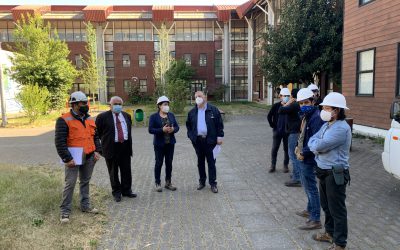 Avanzan obras de conservación de Liceo Técnico Juanita Fernández