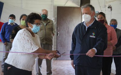 Junta de Vecinos de El Álamo inauguró mejoras en su sede