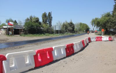 Continúan los trabajos de pavimentación en la variante Quilleco, la ruta que une Los Ángeles y Chacayal