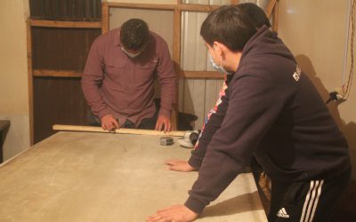 Oficina de Deportes reparó instalaciones del club de rayuela “Cacique Colo Colo”