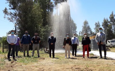 PARTIERON LAS OBRAS PARA ENTREGAR AGUA POTABLE A VECINOS DE LAS CAMELIAS BAJAS