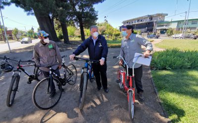 Municipalidad y MAP8 inician trabajo para la instalación de Ciclosendas en Los Ángeles
