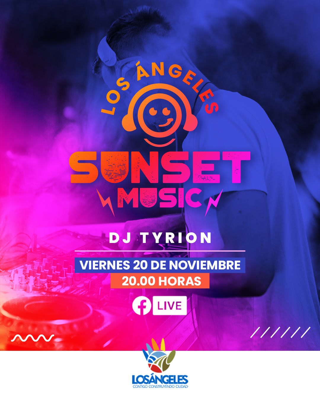 “Los Ángeles sunset music” hará vibrar a los jóvenes