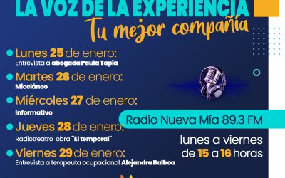 “La voz de la experiencia, tu mejor compañía”: Música, radioteatro y entretención