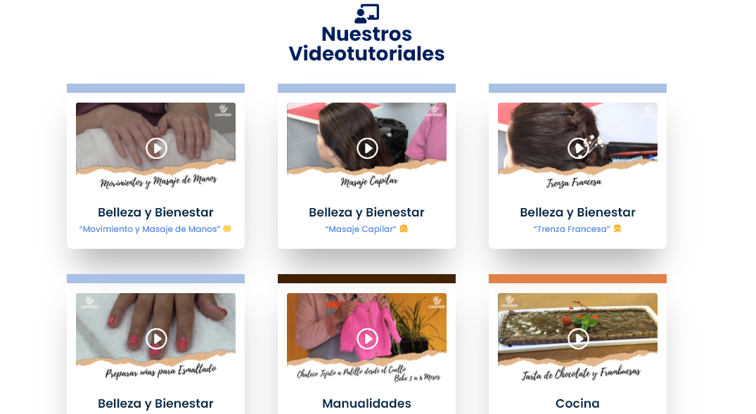 Éxito han tenido los tutoriales de Ce Mujer on line: Gran aceptación en la comunidad