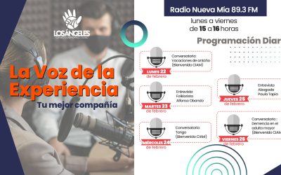 Conversatorios, entrevistas, música y mucho más prepara esta semana “La voz de la experiencia”