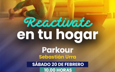 Vive el parkour con “Reactívate en tu hogar”