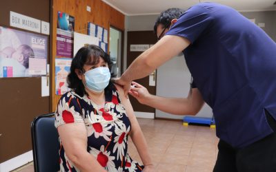 Más de 6 mil dosis de vacunas Covid-19 se han aplicado en sectores rurales de Los Ángeles