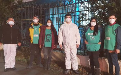 Cerca de 20 usuarios del programa Calle fueron vacunados contra el Covid-19