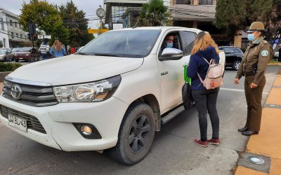 Senda previene realizó campaña de prevención con automovilistas y locales de venta de alcohol