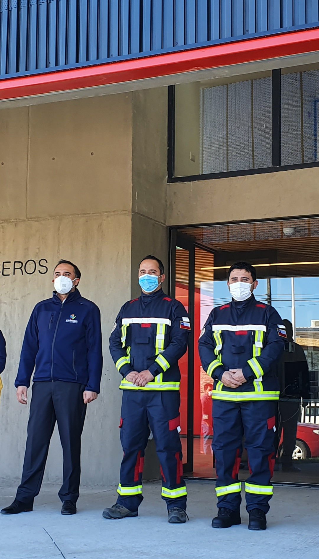 MUNICIPIO ENTREGA CUARTEL DE LA NOVENA COMPAÑIA A CUERPO DE BOMBEROS