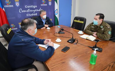 Municipalidad y Carabineros refuerzan labor preventiva en cuarentena