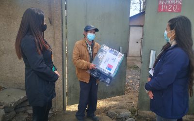 Programa calle entregó elementos de invierno a sus usuarios