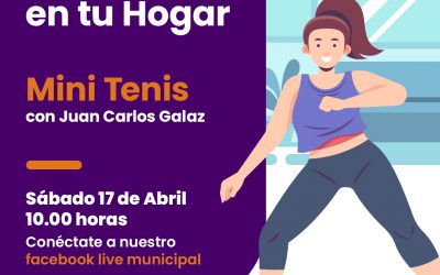 Fin de semana deportivo en casa junto a las oficinas de Recreación y Deportes