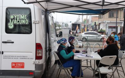 Hasta el jueves estará vacunatorio móvil en sector de la Vega Techada