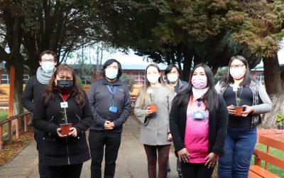 Regalando árboles nativos CESFAM Rural Santa Fe celebró el Día Mundial del Medioambiente