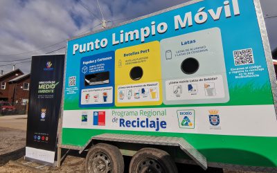 Municipalidad estrena nuevo punto limpio móvil para reciclaje