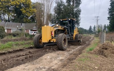 Municipio continúa mejoramientos de caminos rurales