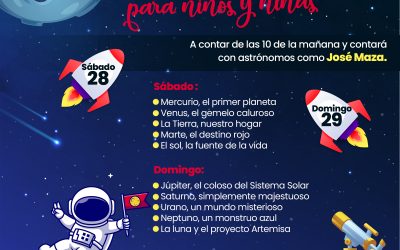 ¡Transmitiremos el Festival de Astronomía para niños y niñas este fin de semana!