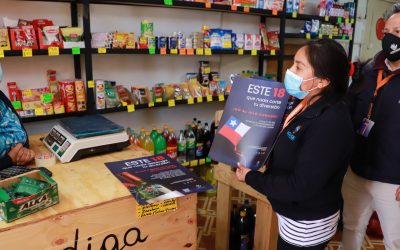 Municipalidad continúa desarrollando campaña de sensibilización en Fiestas Patrias