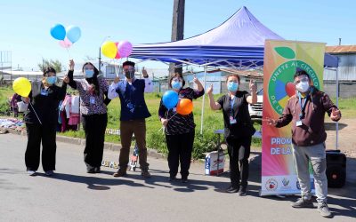 CESFAM Sur realzó con trabajo en terreno la importancia de la salud mental