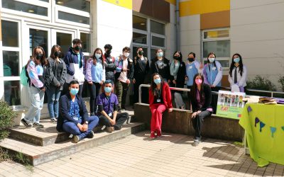 Estudiantes secundarios asisten a “casa abierta” del CESFAM Nuevo Horizonte