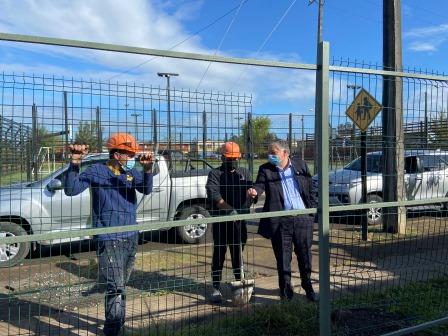 Avanzan obras de reposición en Jardín Infantil Las Tranqueras
