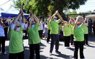CESFAM Sur celebró “Fiesta de la Primavera” junto a sus personas mayores