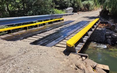Puente Santa Rosa: Construido con esfuerzos de la comunidad y el municipio