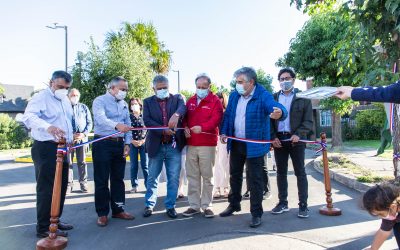 Familias de sector Montegrande inauguran su conexión al alcantarillado