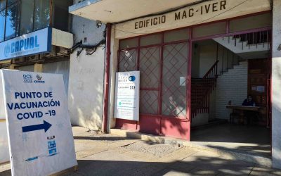 Edificio Mac-Iver funcionó hasta este jueves como punto de vacunación
