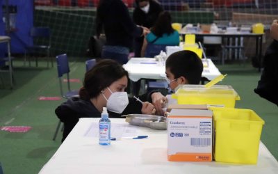 Continúa baja la cobertura de vacunación Covid-19 en niños menores de 5 años