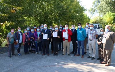 Alcalde anuncia recursos para reconstrucción de Escuela rural Los Troncos